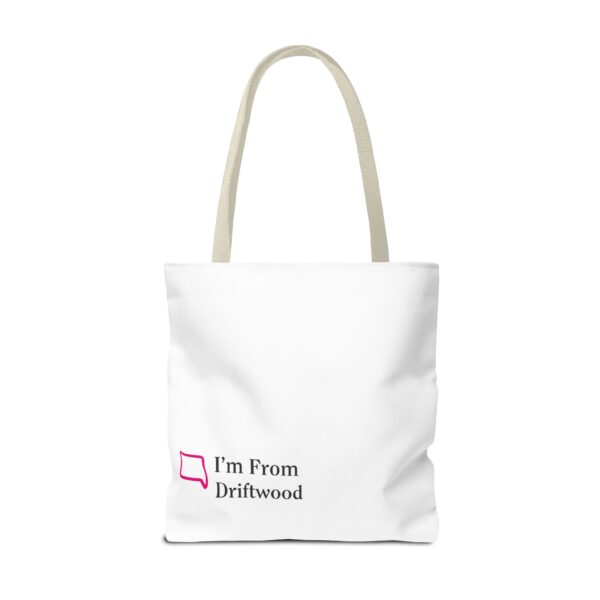 White Tote Bag (AOP) - You Are Not Alone - Image 46