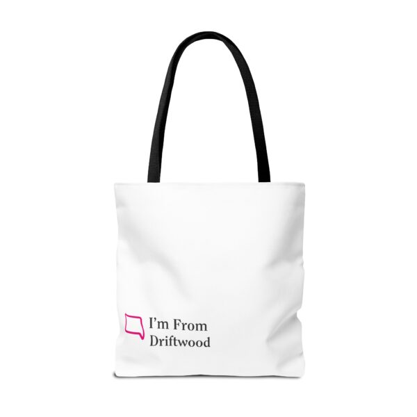 White Tote Bag (AOP) - You Are Not Alone - Image 10