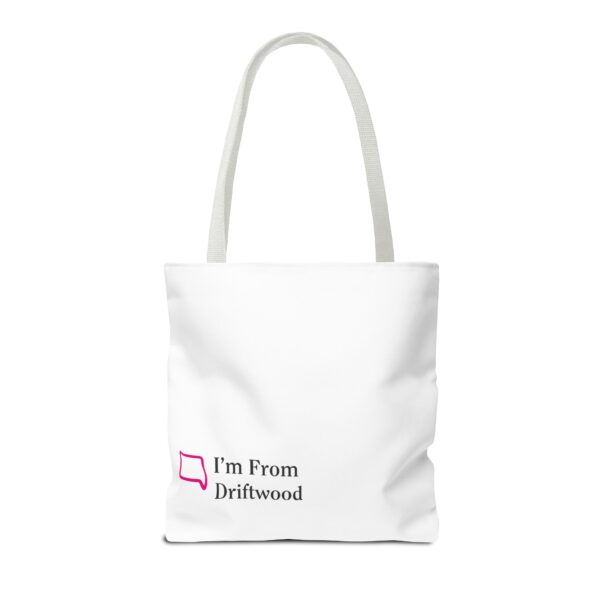 White Tote Bag (AOP) - You Are Not Alone - Image 30