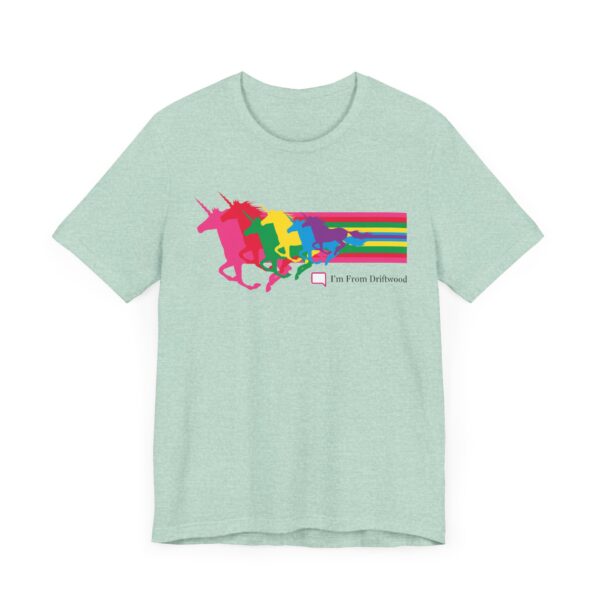 Unisex Jersey Short Sleeve Tee - I Love Unicorns, Too! - Image 31