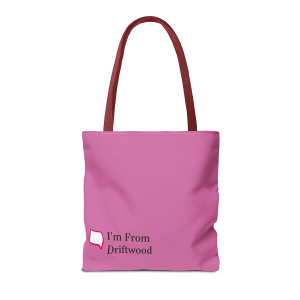 Pink Tote Bag (AOP) - You Are Not Alone - Image 18