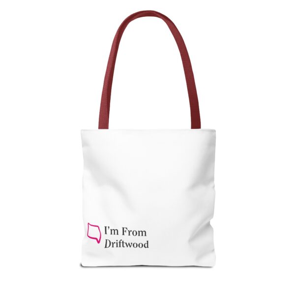 White Tote Bag (AOP) - You Are Not Alone - Image 14