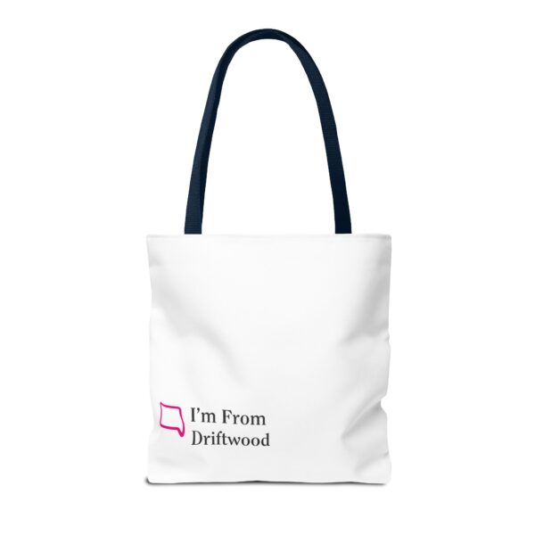 White Tote Bag (AOP) - You Are Not Alone - Image 54