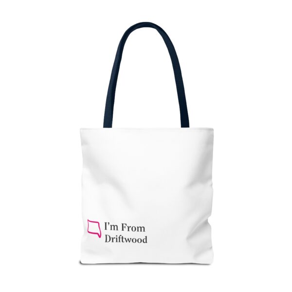 White Tote Bag (AOP) - You Are Not Alone - Image 58