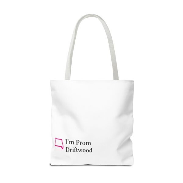White Tote Bag (AOP) - You Are Not Alone - Image 34