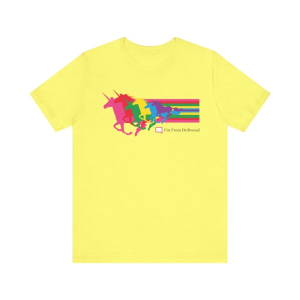 Unisex Jersey Short Sleeve Tee - I Love Unicorns, Too! - Image 9