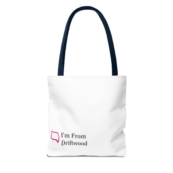White Tote Bag (AOP) - You Are Not Alone - Image 50
