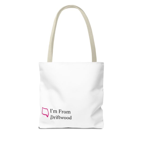 White Tote Bag (AOP) - You Are Not Alone - Image 38