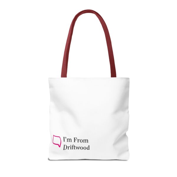 White Tote Bag (AOP) - You Are Not Alone - Image 18