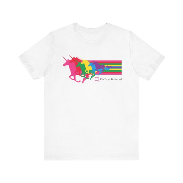 Unisex Jersey Short Sleeve Tee - I Love Unicorns, Too! - Image 13