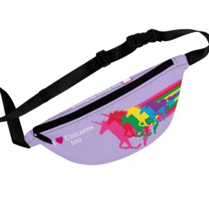 $35 Donation: Unicorn Pride Fanny Pack (Purple)
