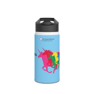 $40 Donation: Unicorn Pride Stainless Steel Water Bottle