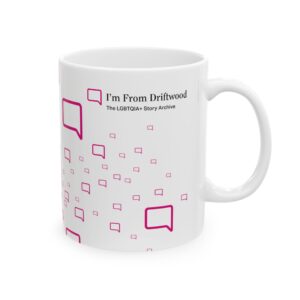 $15 Donation: Icon Burst Ceramic Mug