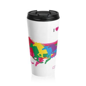 $30 Donation: Unicorn Pride Stainless Steel Travel Mug