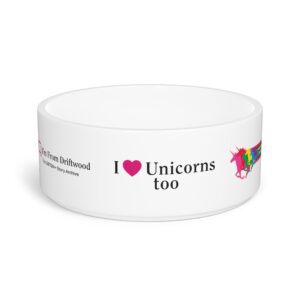 Colorful Unicorn Pet Bowl - Fun & Stylish Feeding Dish for Pets