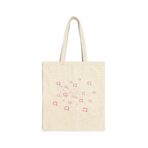 $25 Donation: Cotton Canvas Tote Bag – Icon Burst