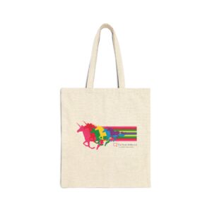 $25 Donation: Cotton Canvas Tote Bag - Unicorn Pride