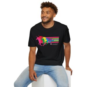 $30 Donation: Unicorn Pride Tee (Black)