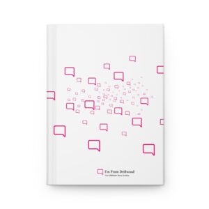 $15 Donation: Hardcover Journal "Story Bubble" Icon Burst